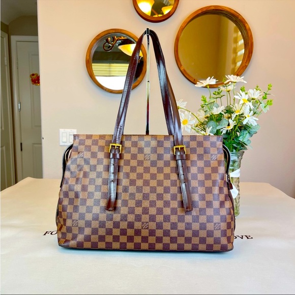 Louis Vuitton Handbags - LOUIS VUITTON Damien Ebene Chelsea Shoulder Bag Satchel